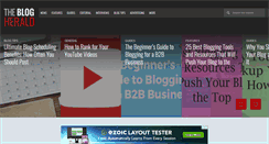 Desktop Screenshot of blogherald.com