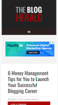 Mobile Screenshot of blogherald.com